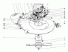 Toro 56027 - 25" Premium Rider Keylectric, 1975 (5000001-5999999) Ersatzteile 25" MOWER ASSEMBLY