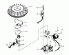 Toro 56027 - 25" Premium Rider Keylectric, 1975 (5000001-5999999) Ersatzteile MAGNETO NO. 610862 (MODEL NO. 56022)