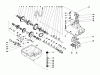 Toro 56027 - 25" Premium Rider Keylectric, 1975 (5000001-5999999) Ersatzteile TRANSMISSION ASSEMBLY