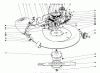 Toro 56033 - 25" Premium Rider Keylectric, 1975 (5000001-5999999) Ersatzteile 25" MOWER ASSEMBLY