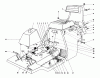 Toro 56033 - 25" Premium Rider Keylectric, 1975 (5000001-5999999) Ersatzteile BODY AND SEAT ASSEMBLY