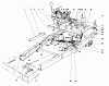 Toro 56033 - 25" Premium Rider Keylectric, 1975 (5000001-5999999) Ersatzteile FRAME ASSEMBLY