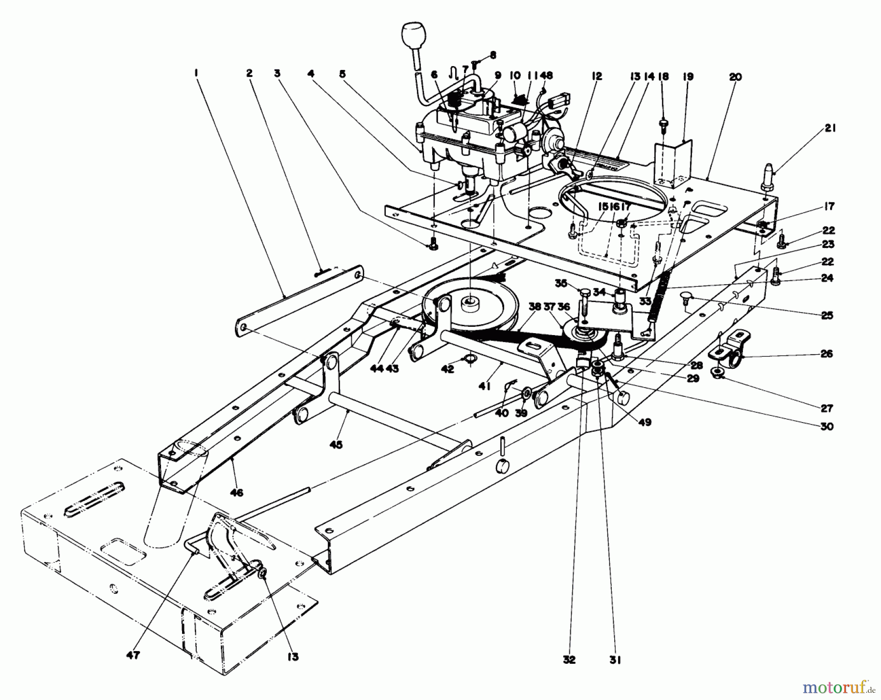 Toro Neu Mowers, Rear-Engine Rider 56033 - Toro 25