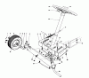 Toro 56033 - 25" Premium Rider Keylectric, 1975 (5000001-5999999) Ersatzteile FRONT AXLE ASSEMBLY