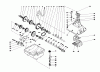 Toro 56033 - 25" Premium Rider Keylectric, 1975 (5000001-5999999) Ersatzteile TRANSMISSION ASSEMBLY