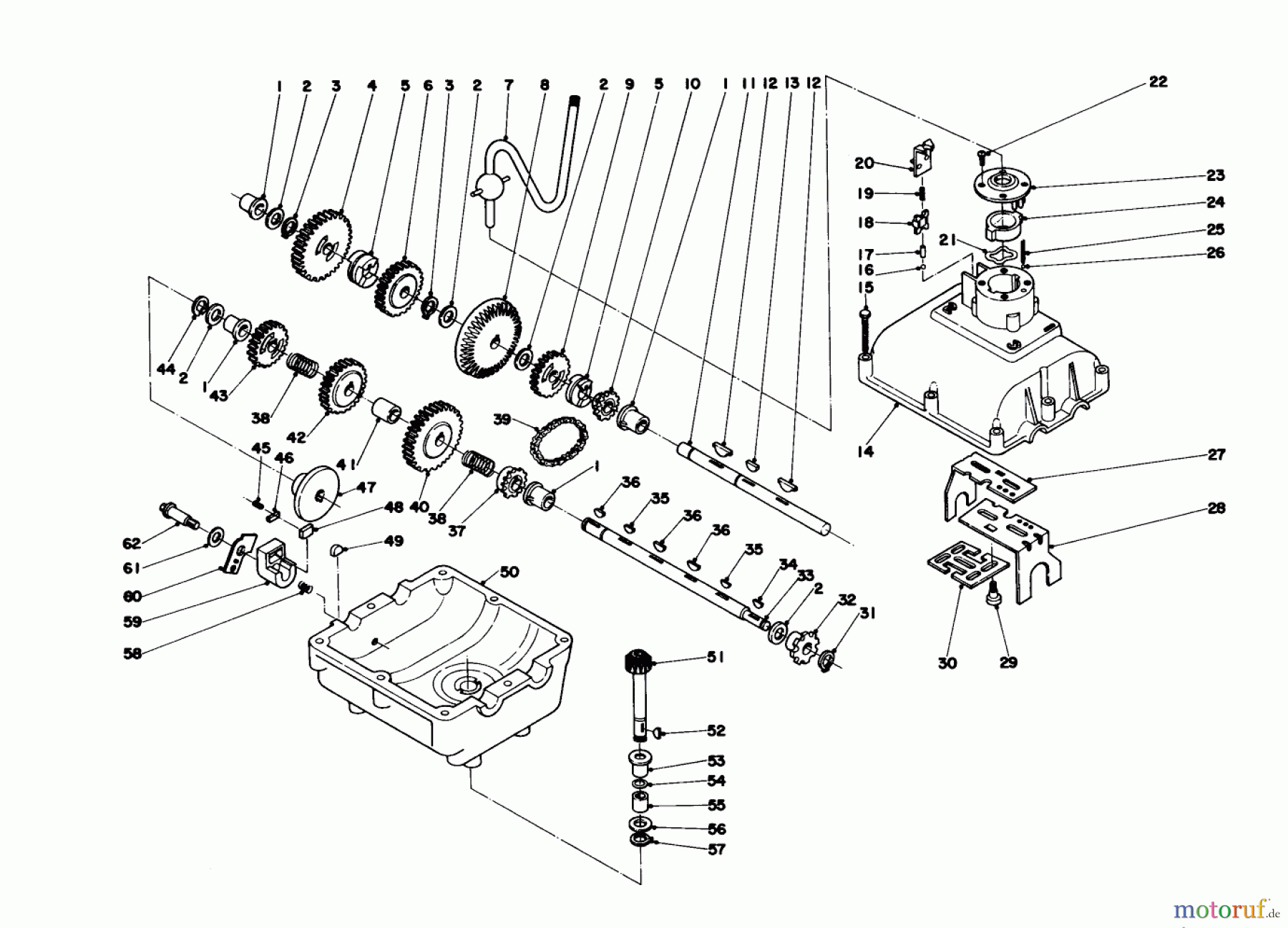  Toro Neu Mowers, Rear-Engine Rider 56033 - Toro 25