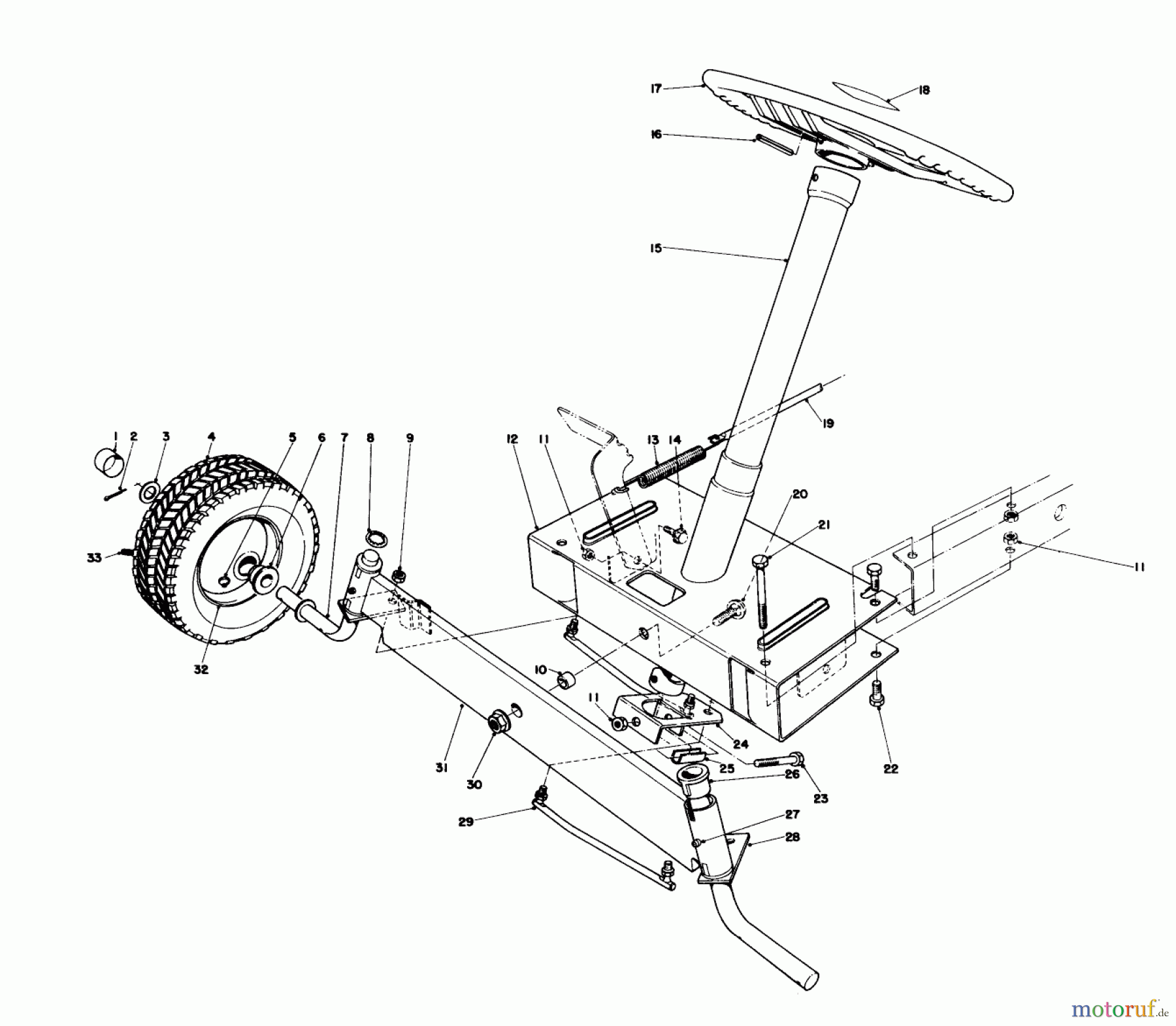 Toro Neu Mowers, Rear-Engine Rider 56044 - Toro 25