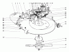 Toro 56036 - 25" Premium Rider Keylectric, 1977 (7000001-7999999) Ersatzteile 25" MOWER ASSEMBLY