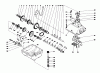 Toro 56036 - 25" Premium Rider Keylectric, 1977 (7000001-7999999) Ersatzteile TRANSMISSION ASSEMBLY
