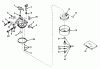 Toro 56044 - 25" Premium Rider Keylectric, 1979 (9000001-9999999) Ersatzteile CARBURETOR NO. 631449