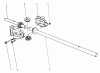 Toro 56044 - 25" Premium Rider Keylectric, 1979 (9000001-9999999) Ersatzteile DIFFERENTIAL ASSEMBLY