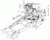 Toro 56044 - 25" Premium Rider Keylectric, 1979 (9000001-9999999) Ersatzteile FRAME ASSEMBLY