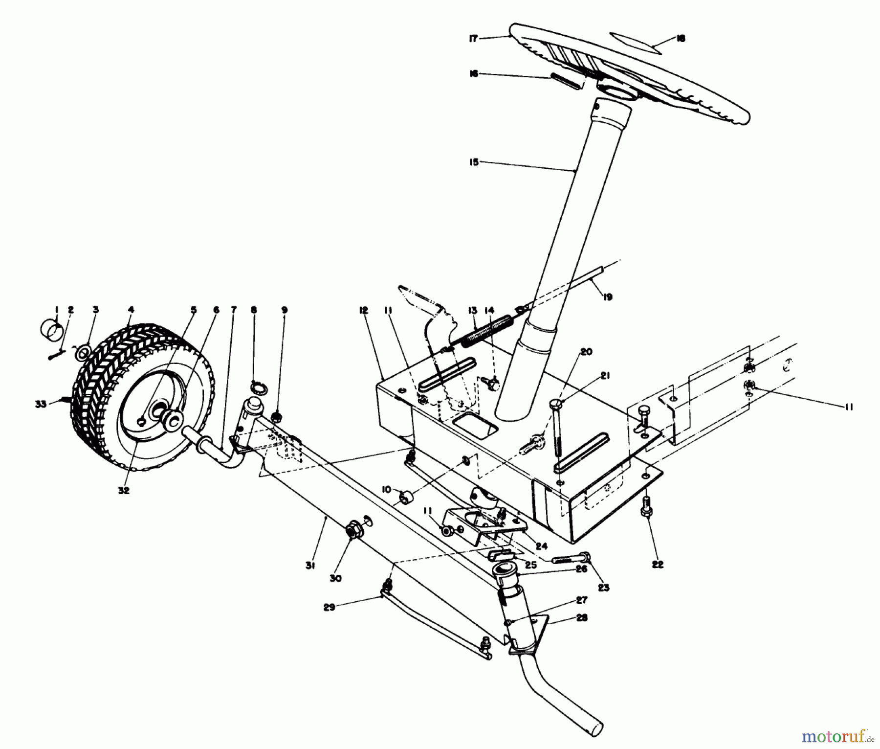 Toro Neu Mowers, Rear-Engine Rider 56044 - Toro 25