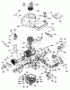 Toro 56044 - 25" Premium Rider Keylectric, 1979 (9000001-9999999) Ersatzteile TECUMSEH ENGINE MODEL NO. V70-125183C