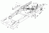 Toro 56044 - 25" Premium Rider Keylectric, 1980 (0000001-0999999) Ersatzteile FRAME ASSEMBLY