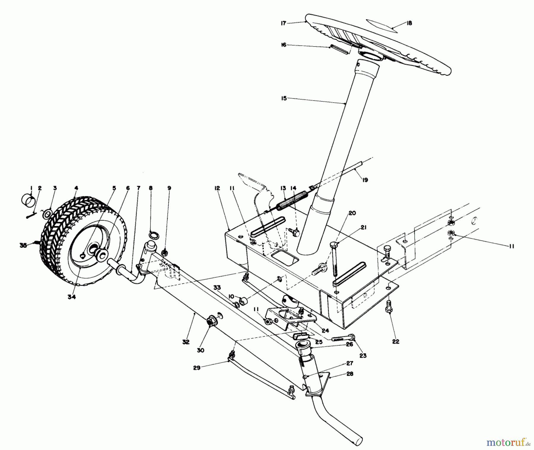 Toro Neu Mowers, Rear-Engine Rider 56044 - Toro 25