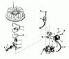 Toro 56044 - 25" Premium Rider Keylectric, 1980 (0000001-0999999) Ersatzteile MAGNETO NO. 610694A
