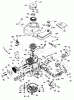 Toro 56044 - 25" Premium Rider Keylectric, 1980 (0000001-0999999) Ersatzteile TECUMSEH ENGINE MODEL NO. V70-125183C
