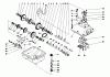 Toro 56044 - 25" Premium Rider Keylectric, 1980 (0000001-0999999) Ersatzteile TRANSMISSION ASSEMBLY-26-5440