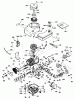 Toro 56044 - 25" Premium Rider Keylectric, 1981 (1000001-1999999) Ersatzteile TECUMSEH ENGINE MODEL NO. V70-125183C