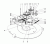 Toro 56080 - 25" Whirlwind Premium Rider, 1980 (0000001-0999999) Ersatzteile BLADE DRIVE ASSEMBLY