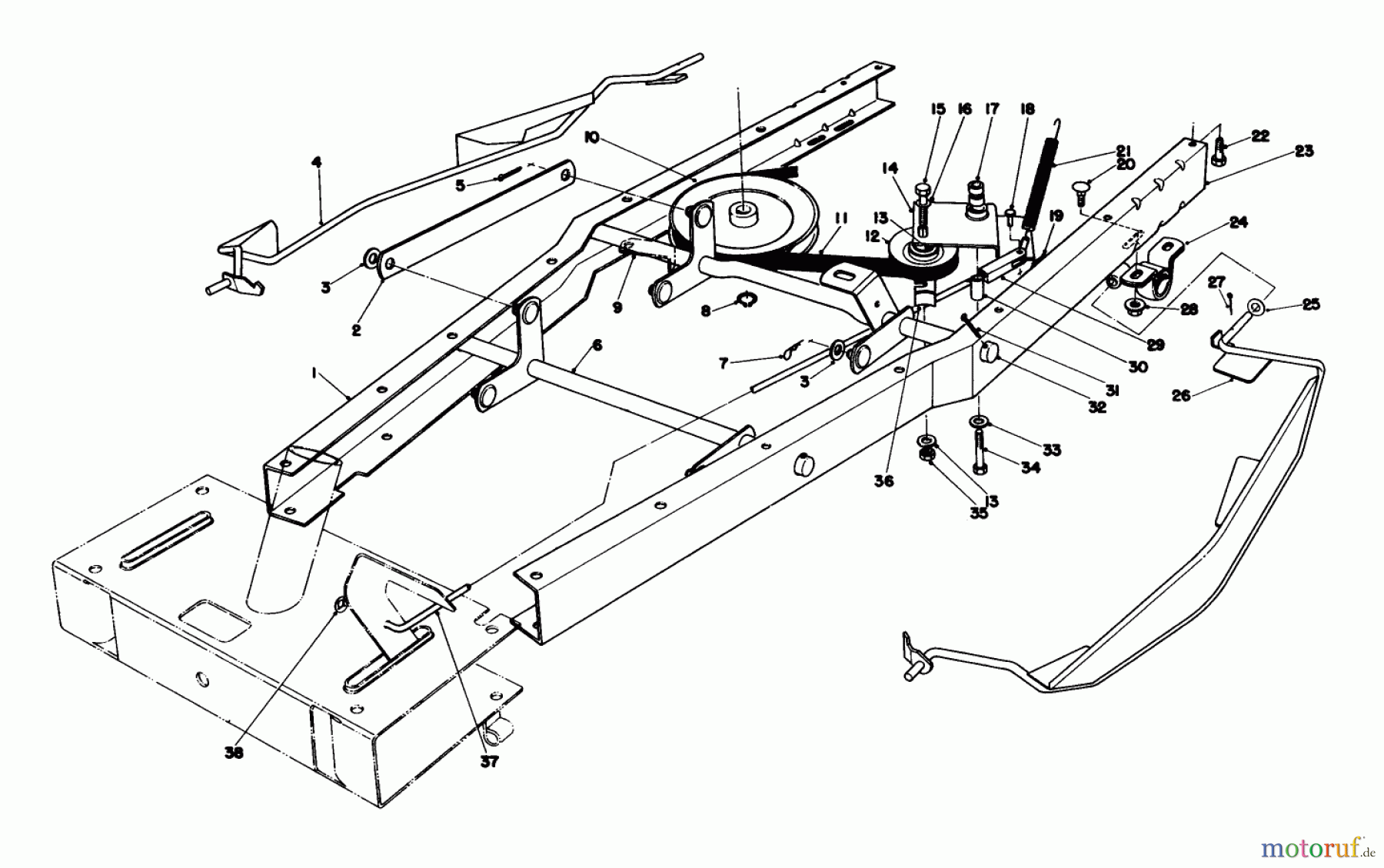 Toro Neu Mowers, Rear-Engine Rider 56080 - Toro 25
