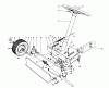 Toro 56080 - 25" Whirlwind Premium Rider, 1980 (0000001-0999999) Ersatzteile FRONT AXLE ASSEMBLY