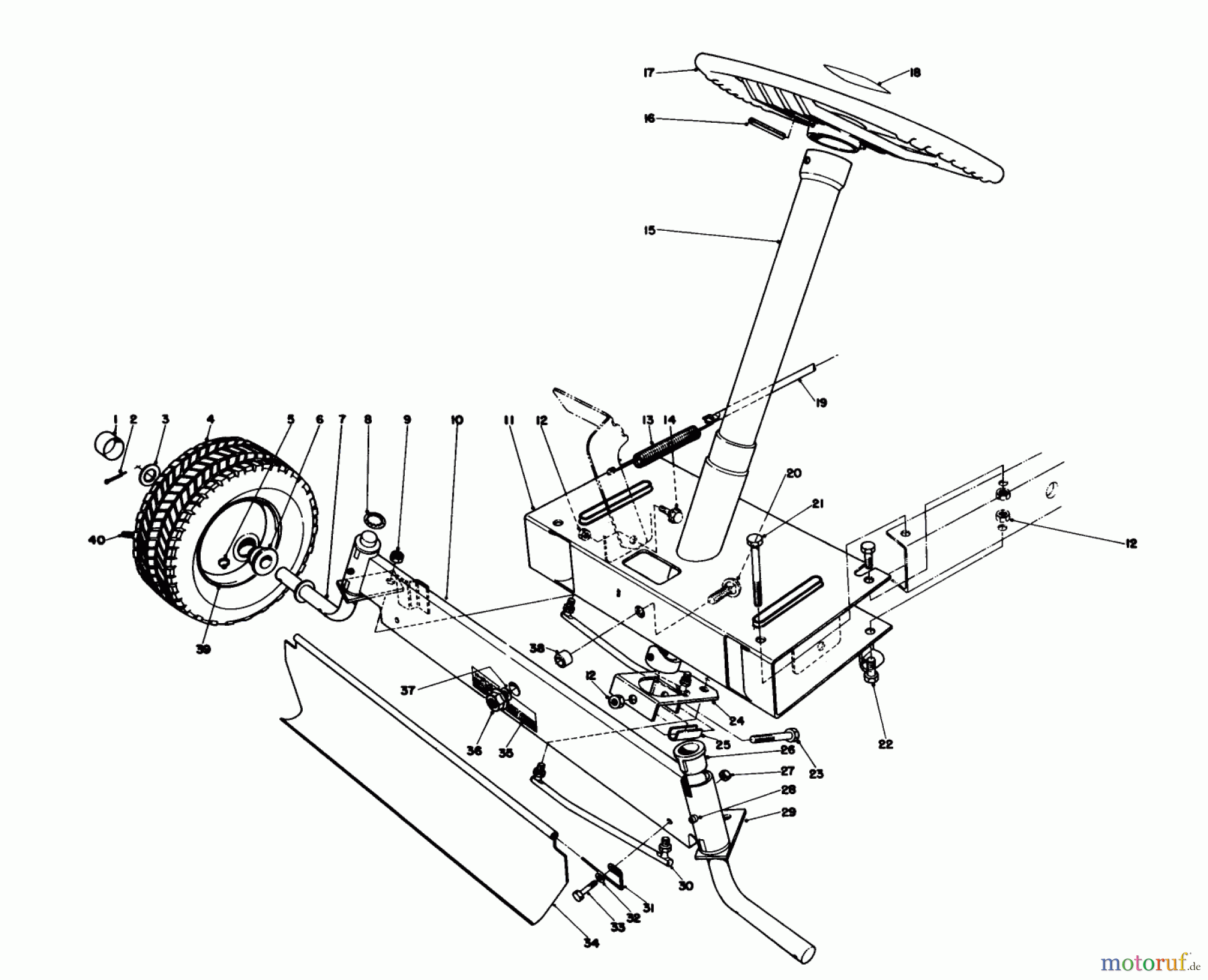 Toro Neu Mowers, Rear-Engine Rider 56080 - Toro 25