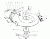 Toro 56080 - 25" Whirlwind Premium Rider, 1980 (0000001-0999999) Ersatzteile MOWER HOUSING ASSEMBLY