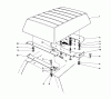 Toro 56080 - 25" Whirlwind Premium Rider, 1980 (0000001-0999999) Ersatzteile SEAT ASSEMBLY