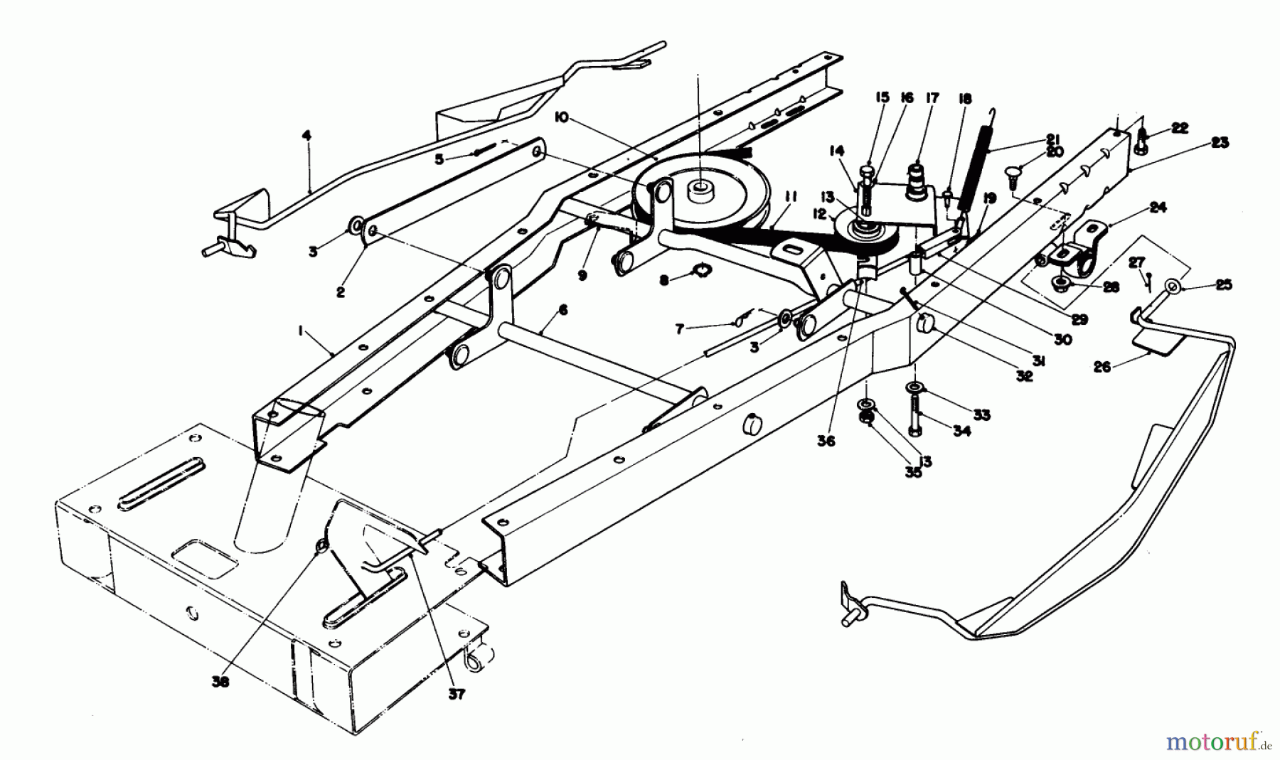 Toro Neu Mowers, Rear-Engine Rider 56080 - Toro 25