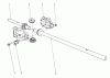 Toro 56150 (732) - 732 Sportsman Rider, 1971 (1000001-1999999) Ersatzteile DIFFERENTIAL ASSEMBLY