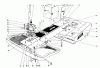Toro 56150 (732) - 732 Sportsman Rider, 1971 (1000001-1999999) Ersatzteile FRAME ASSEMBLY