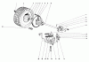 Toro 56150 (732) - 732 Sportsman Rider, 1971 (1000001-1999999) Ersatzteile REAR AXLE ASSEMBLY