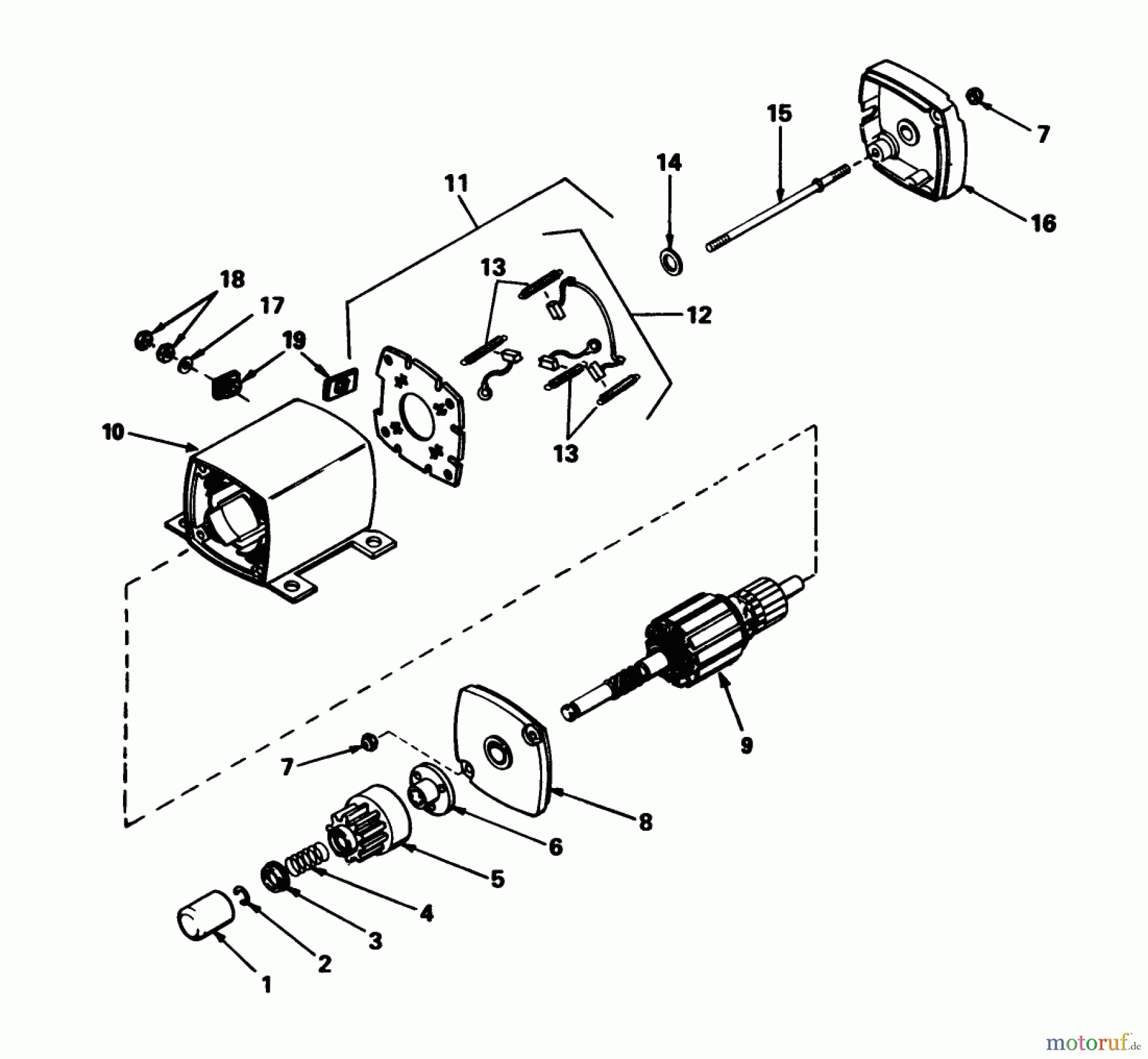 Toro Neu Mowers, Rear-Engine Rider 56123 (8-25) - Toro 8-25 Rear Engine Rider, 1990 (0000001-0999999) 12 VOLT ELECTRIC STARTER NO. 33605 (MODEL 56127)