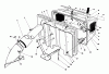 Toro 56127 (7-25) - 7-25 Rear Engine Rider, 1989 (9000001-9999999) Ersatzteile EASY EMPTY BAGGING KIT MODEL 59047 (OPTIONAL)