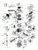 Toro 56127 (7-25) - 7-25 Rear Engine Rider, 1989 (9000001-9999999) Ersatzteile ENGINE TECUMSEH MODEL NO. TVXL195-150218 (MODEL 56127)