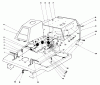 Toro 56125 (7-25) - 7-25 Rear Engine Rider, 1983 (3000001-3999999) Ersatzteile BODY ASSEMBLY