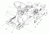 Toro 56125 (7-25) - 7-25 Rear Engine Rider, 1983 (3000001-3999999) Ersatzteile FRAME ASSEMBLY