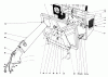 Toro 56125 (7-25) - 7-25 Rear Engine Rider, 1985 (5000001-5999999) Ersatzteile EASY-EMPTY GRASS CATCHER MODEL NO. 59046 (OPTIONAL)