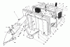 Toro 56132 (825) - 825 Recycler Rider, 1991 (1000001-1999999) Ersatzteile EASY EMPTY BAGGING KIT MODEL 59047 (OPTIONAL)