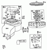 Toro 56138 (8-32) - 8-32 Rear Engine Rider, 1983 (3000001-3999999) Ersatzteile ENGINE BRIGGS & STRATTON MODEL NO. 191702-2133-01 #3