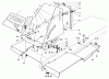 Toro 56138 (8-32) - 8-32 Rear Engine Rider, 1983 (3000001-3999999) Ersatzteile FRONT TOWER ASSEMBLY