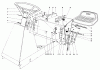 Toro 56138 (8-32) - 8-32 Rear Engine Rider, 1983 (3000001-3999999) Ersatzteile SEAT & STEERING WHEEL ASSEMBLY