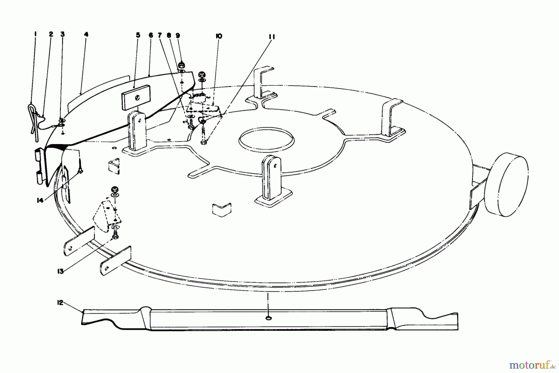 Toro Neu Mowers, Rear-Engine Rider 56145 (8-32) - Toro 8-32 Rear Engine Rider, 1985 (5000001-5999999) MULCHER KIT MODEL 59155 (OPTIONAL)