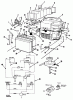 Toro 56175 (12-32) - 12-32 Rear Engine Rider, 1990 (0000001-0999999) Ersatzteile ENGINE ASSEMBLY