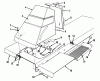 Toro 56175 (12-32) - 12-32 Rear Engine Rider, 1990 (0000001-0999999) Ersatzteile FRONT TOWER ASSEMBLY