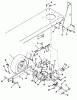 Toro 56175 (12-32) - 12-32 Rear Engine Rider, 1990 (0000001-0999999) Ersatzteile REAR AXLE ASSEMBLY