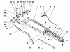 Toro 06-48BS01 - 48" Snow Blade, 1992 (2000001-2999999) Ersatzteile FRAME ASSEMBLY