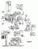 Toro 56175 (12-32) - 12-32 Rear Engine Rider, 1989 (9000001-9999999) Ersatzteile ENGINE MODEL NO. 193707-0307-01 8 H.P. REAR ENGINE RIDER ELECTRIC MODEL 56150 #1